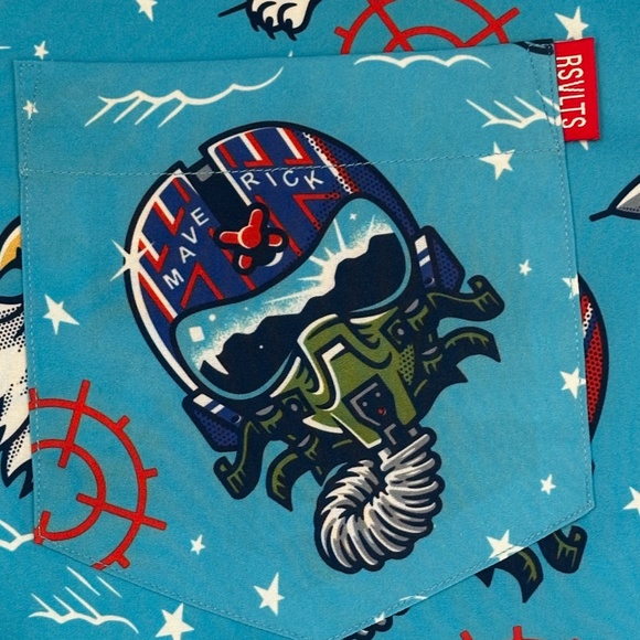 RSVLTS Top Gun Wingman Shirt - Mens XL - Retired - EUC - Picture 4 of 10